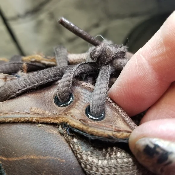 New Balance 928 brown leather walking shoes - Picture 4 of 16